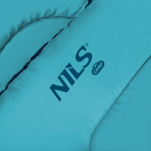 Predĺžený spací vak NILS Camp NC2008 modrý/svetlo modrý 