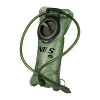 Vak na vodu Nils Camp objem 2l 100cm hadica a uzáver zelený