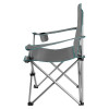Skladacia stolička NILS Camp NC3079 šedá-zelená 