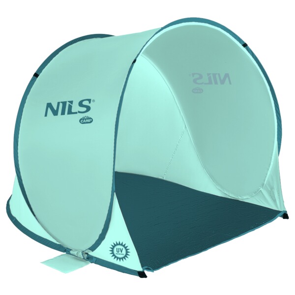 Samorozkladací stan na pláž Nils Camp 110x140x110cm mätový  Samorozkladací stan na pláž Nils Camp 110x140x110cm mätový