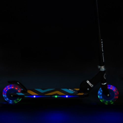 HMS Skladacia kolobežka pre deti NILS Extreme HD025 LED, modrá HMS Skladacia kolobežka pre deti NILS Extreme HD025 LED, modrá