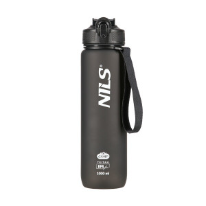 HMS Tritánová fľaša NILS Camp NCD68 1000 ml, čierna 