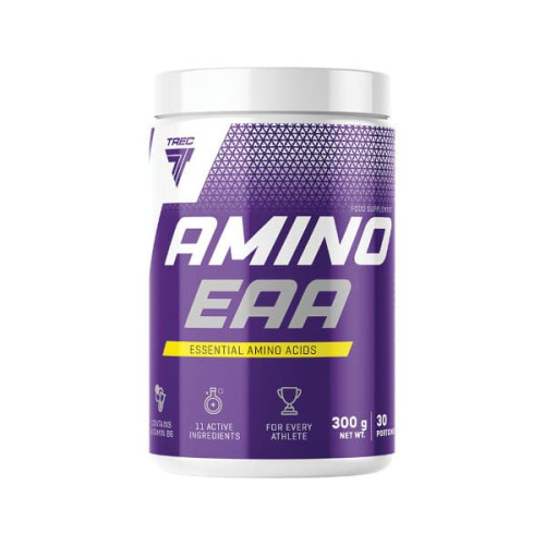 Trec Amino EAA 300 g s príchuťou malinovky Trec Amino EAA 300 g s príchuťou malinovky