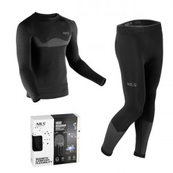 HMS Pánske termoprádlo - set NILS BTZ0464 Magnus, čierne HMS Pánske termoprádlo - set NILS BTZ0464 Magnus, čierne