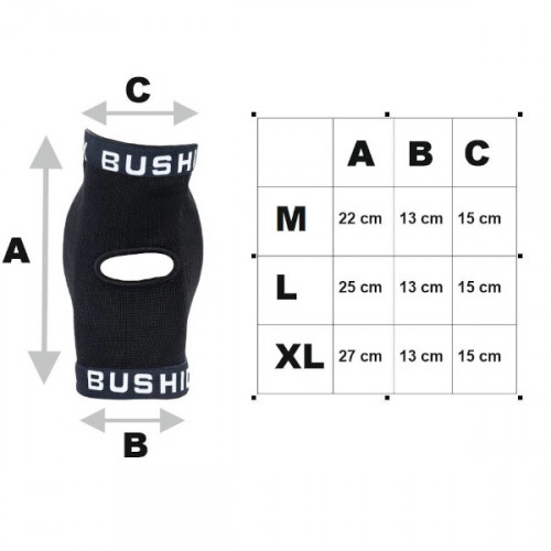 DBX-EG-11 Chrániče lakťov DBX BUSHIDO, veľ. L L 