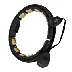 HMS Masážna hula hoop HHM13 so závažím, magnet a počítadlo, čierna HMS Masážna hula hoop HHM13 so závažím, magnet a počítadlo, čierna