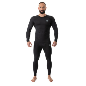 HMS Pánske tréningové tričko DBX BUSHIDO Rashguard RSL Black 