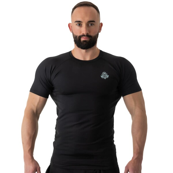HMS Pánske tričko na cvičenie DBX BUSHIDO Rashguard RS, čierne, veľ. XL