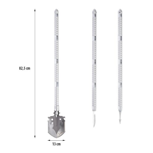 HMS Multifunkčná skladacia lopatka NILS Camp NC1752 