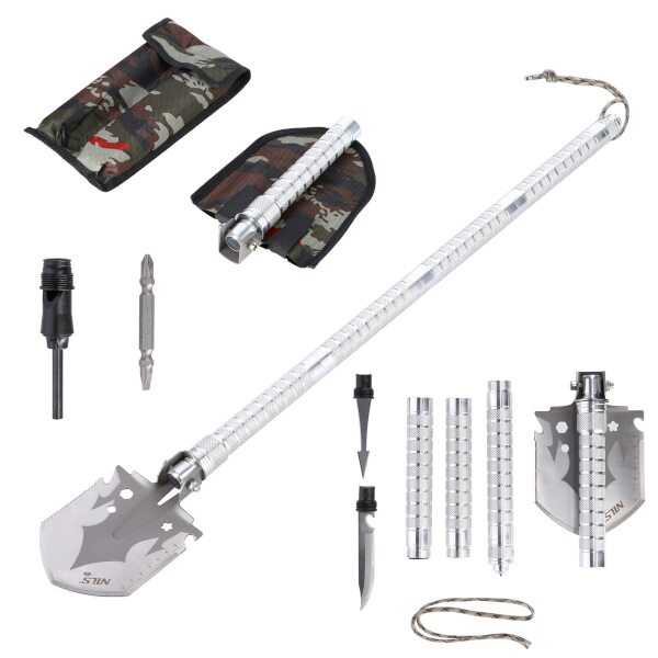 HMS Multifunkčná skladacia lopatka NILS Camp NC1752 HMS Multifunkčná skladacia lopatka NILS Camp NC1752