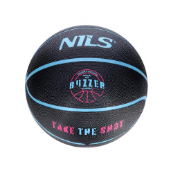 HMS Basketbalová lopta NILS NPK271 BUZZER 7, čierna HMS Basketbalová lopta NILS NPK271 BUZZER 7, čierna