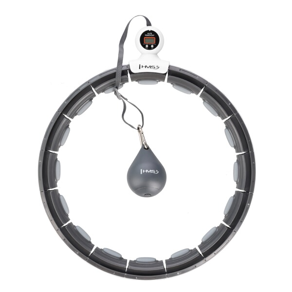 HMS Masážna hula hoop HHM15 so závažím, magnetmi a počítadlom čierna HMS Masážna hula hoop HHM15 so závažím, magnetmi a počítadlom čierna
