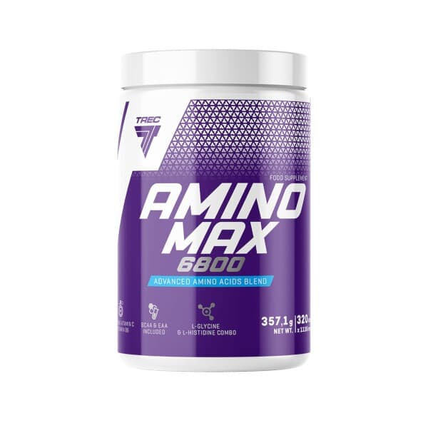Aminokyseliny Trec Amino Max 6800 - 320 kapsúl  Aminokyseliny Trec Amino Max 6800 - 320 kapsúl