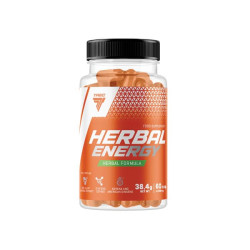 Výživový doplnok Trec Herbal Energy 60 kapsúl
