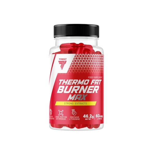 Trec Thermo Fat Burner MAX 60 kapsúl - spaľovač tukov  Trec Thermo Fat Burner MAX 60 kapsúl - spaľovač tukov