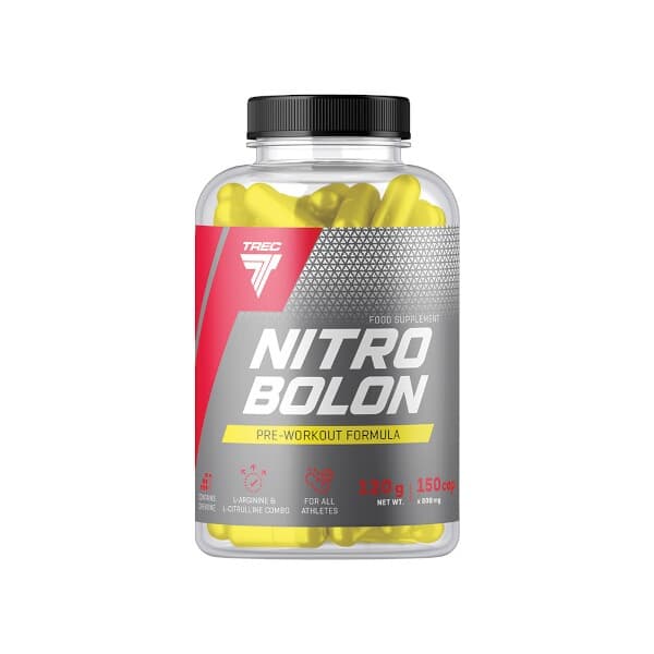 Trec Nutrition Nitrobolon Caps Pre workout 150 kapsúl Trec Nutrition Nitrobolon Caps Pre workout 150 kapsúl