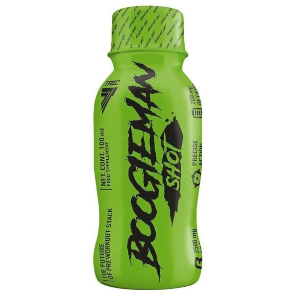 Trec Boogieman Pre workout Shot 100 ml grep a limetka  Trec Boogieman Pre workout Shot 100 ml grep a limetka