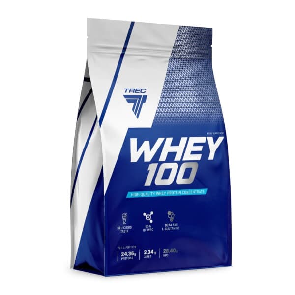 Srvátkový protein Trec WHEY 100 900g Srvátkový protein Trec WHEY 100 900g