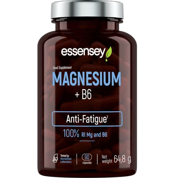 ESSENSEY Magnesium + B6 - 90 kapsúl ESSENSEY Magnesium + B6 - 90 kapsúl
