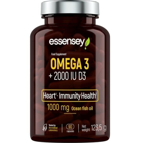 ESSENSEY Omega 3 + D3 - 90 kapsúl ESSENSEY Omega 3 + D3 - 90 kapsúl