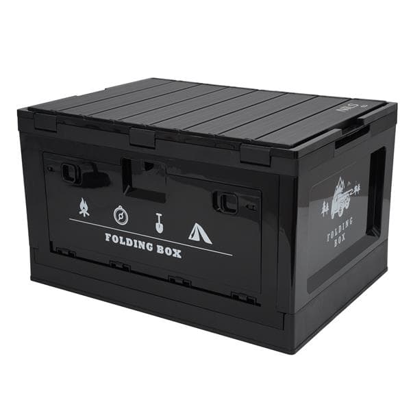 HMS Skladací box s vekom - stôl NILS Camp 2v1 50l 