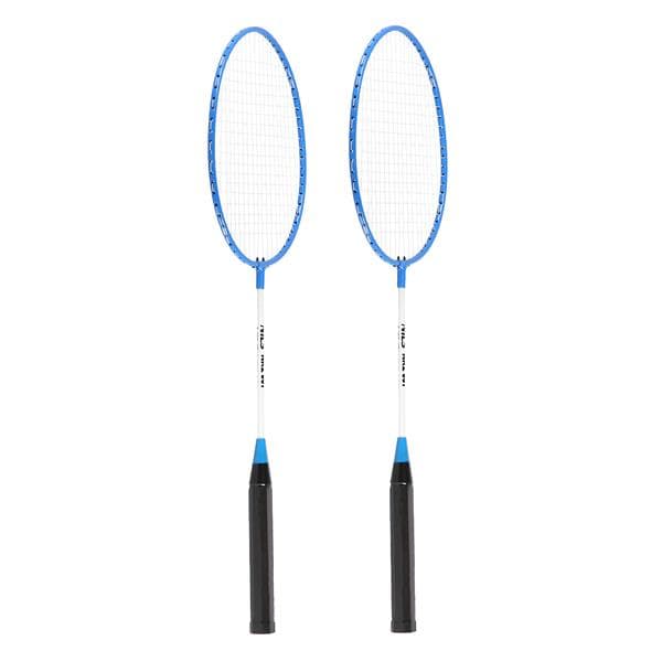 HMS Bedmintonový set rakety a košík NILS NRZ001 modrý