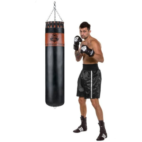 DBX Bushido Sovereign 160/45cm 60kg kožené boxovacie vrece DBX Bushido Sovereign 160/45cm 60kg kožené boxovacie vrece