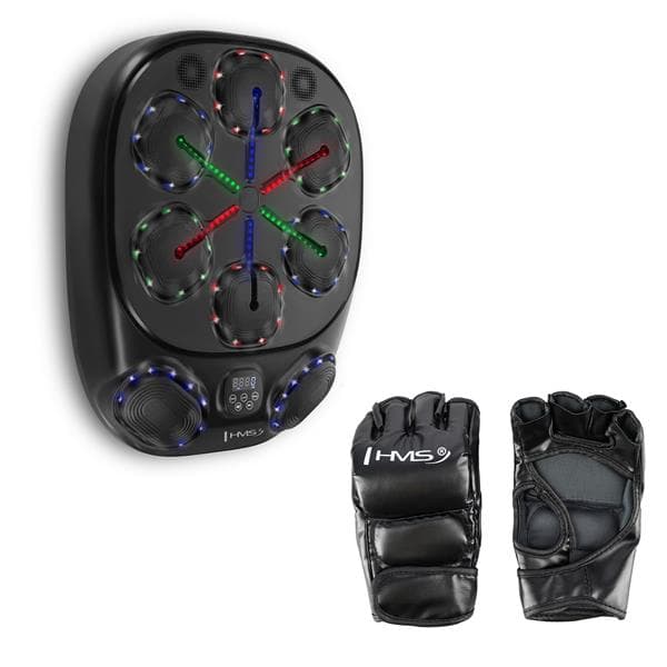 Elektronický boxérsky terč s rukavicami Music Boxing Machine 