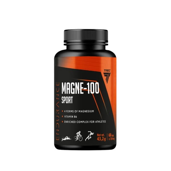 Trec Endurance Magne -100 Sport 60 kapsúl  Trec Endurance Magne -100 Sport 60 kapsúl