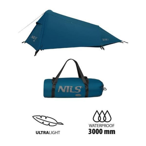 HMS Nils Camp Skyair 2 Stan pre dve osoby modrý HMS Nils Camp Skyair 2 Stan pre dve osoby modrý