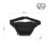 HMS Nils Camp Pánska crossbody taška čierna HMS Nils Camp Pánska crossbody taška čierna