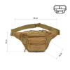 HMS Nils Camp Pánska crossbody taška hnedá HMS Nils Camp Pánska crossbody taška hnedá