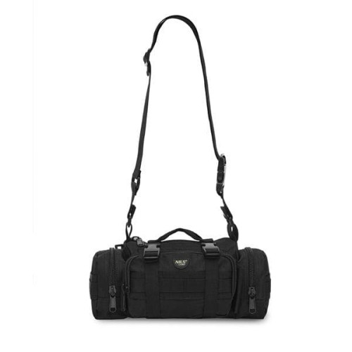 HMS Nils Camp Pánska crossbody ľadvinka XL čierna HMS Nils Camp Pánska crossbody ľadvinka XL čierna