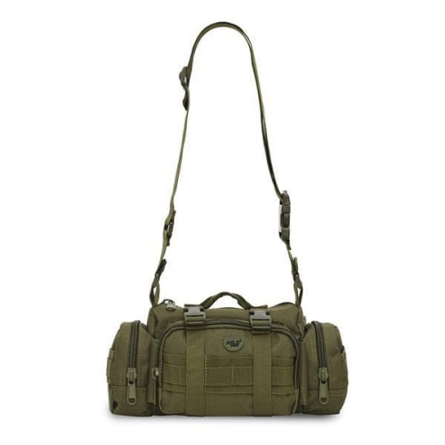 HMS Nils Camp Pánska crossbody taška XL zelená HMS Nils Camp Pánska crossbody taška XL zelená