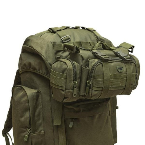 HMS Nils Camp Pánska crossbody taška XL zelená HMS Nils Camp Pánska crossbody taška XL zelená