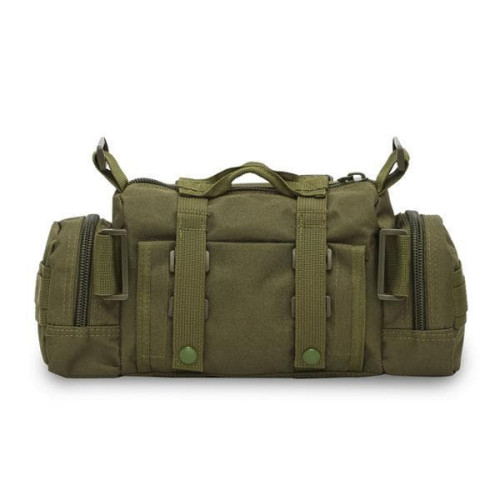HMS Nils Camp Pánska crossbody taška XL zelená HMS Nils Camp Pánska crossbody taška XL zelená