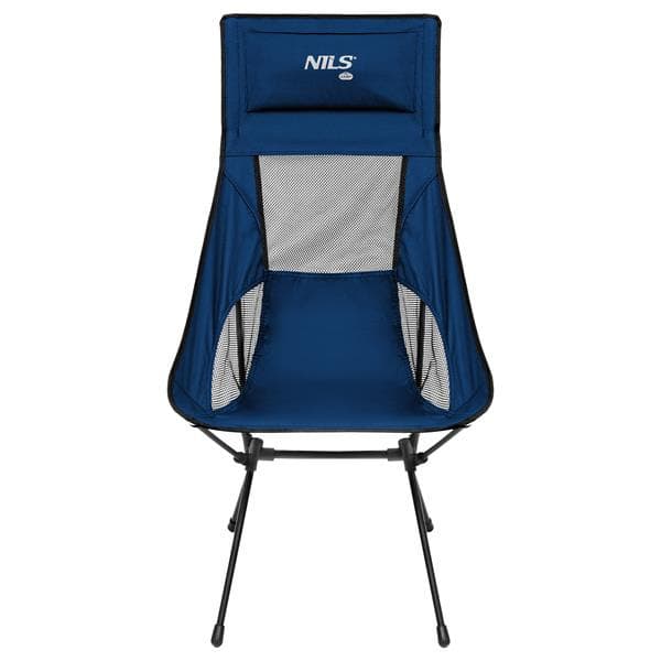 Nils Camp Skladacie kempingové kreslo, modré 