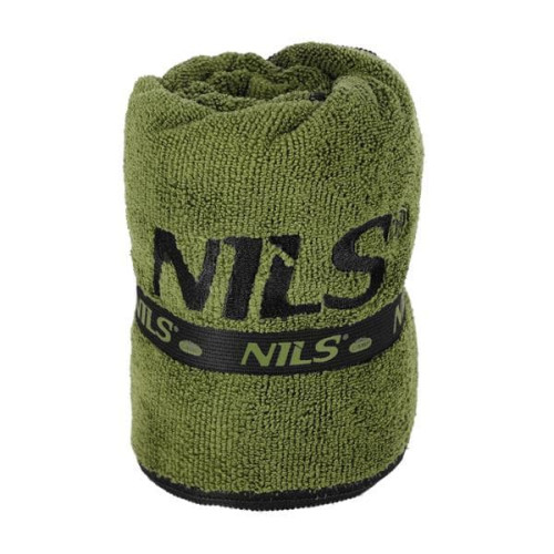 Nils Aqua Rýchloschnúci froté uterák khaki 120x80 cm Nils Aqua Rýchloschnúci froté uterák khaki 120x80 cm