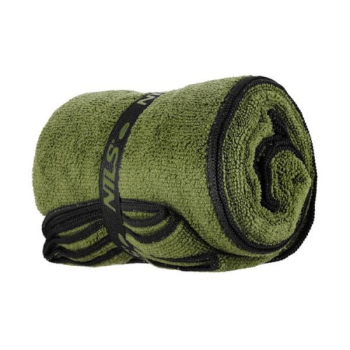 Nils Aqua Rýchloschnúci froté uterák khaki 120x80 cm Nils Aqua Rýchloschnúci froté uterák khaki 120x80 cm