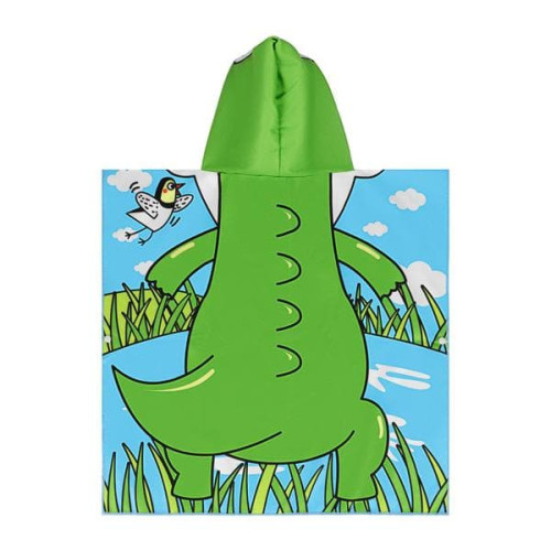 Nils Aqua Rýchloschnúce detské pončo osuška krokodíl Nils Aqua Rýchloschnúce detské pončo osuška krokodíl