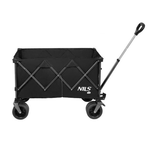 Nils Camp Kempingový vozík XXL 180l NC2604, čierny Nils Camp Kempingový vozík XXL 180l NC2604, čierny