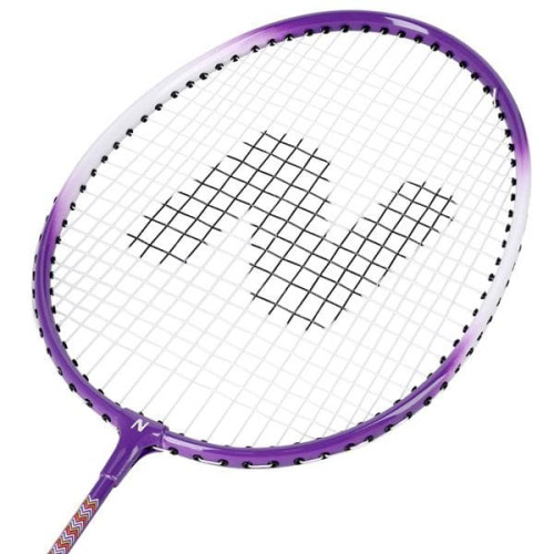 Nils Sada na badminton, fialová - 2 rakety a 3 košíky Nils Sada na badminton, fialová - 2 rakety a 3 košíky