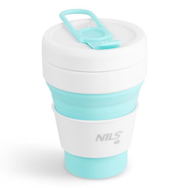 NC4103 silikónový turistický hrnček  355ML NILS CAMP