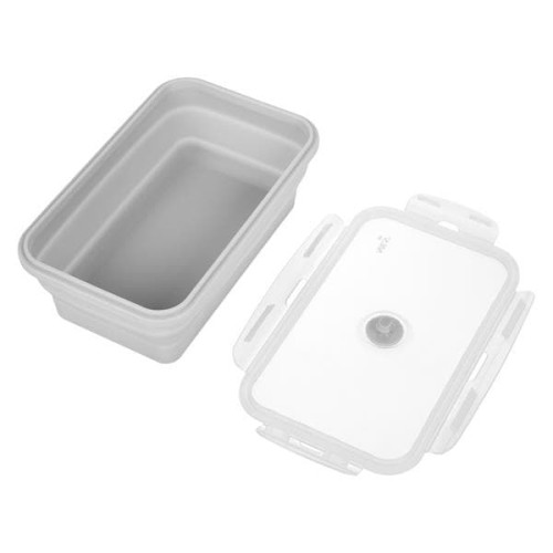 Sivý skladací desiatový box 1200ML NILS CAMP nádoba Sivý skladací desiatový box 1200ML NILS CAMP nádoba