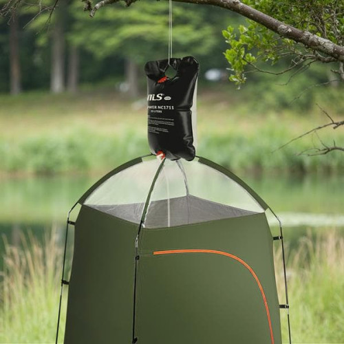 Nils Camp Prenosný prezliekací - sprchový stan NC3025, zelený 
