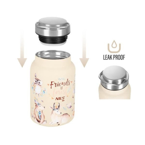 Turistická fľaša na vodu Nils Camp s objemom 250ml 300g Turistická fľaša na vodu Nils Camp s objemom 250ml 300g