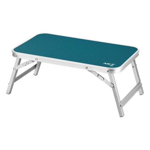 Modrý skladací kempingový stôl Nils Camp, 20kg, 50x30x20cm Modrý skladací kempingový stôl Nils Camp, 20kg, 50x30x20cm