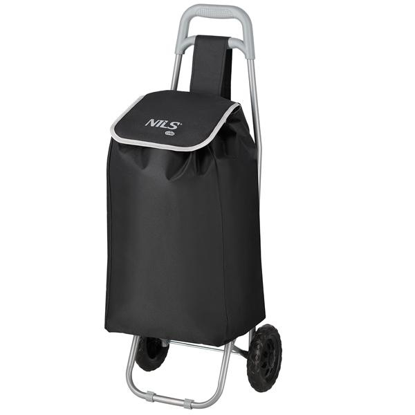 Nákupná taška na kolesách 40L čierna Nils Camp NC17106