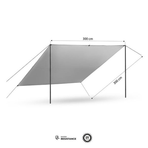 Cestovná plachta / tarp zelená Nils Camp NC17107 