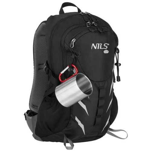 Hrnček s karabínou 300 ml červený Nils Camp NC17110 Hrnček s karabínou 300 ml červený Nils Camp NC17110